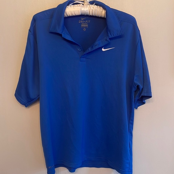 Set of 4 Mens blue polo shirts short sleeve - Picture 2 of 12